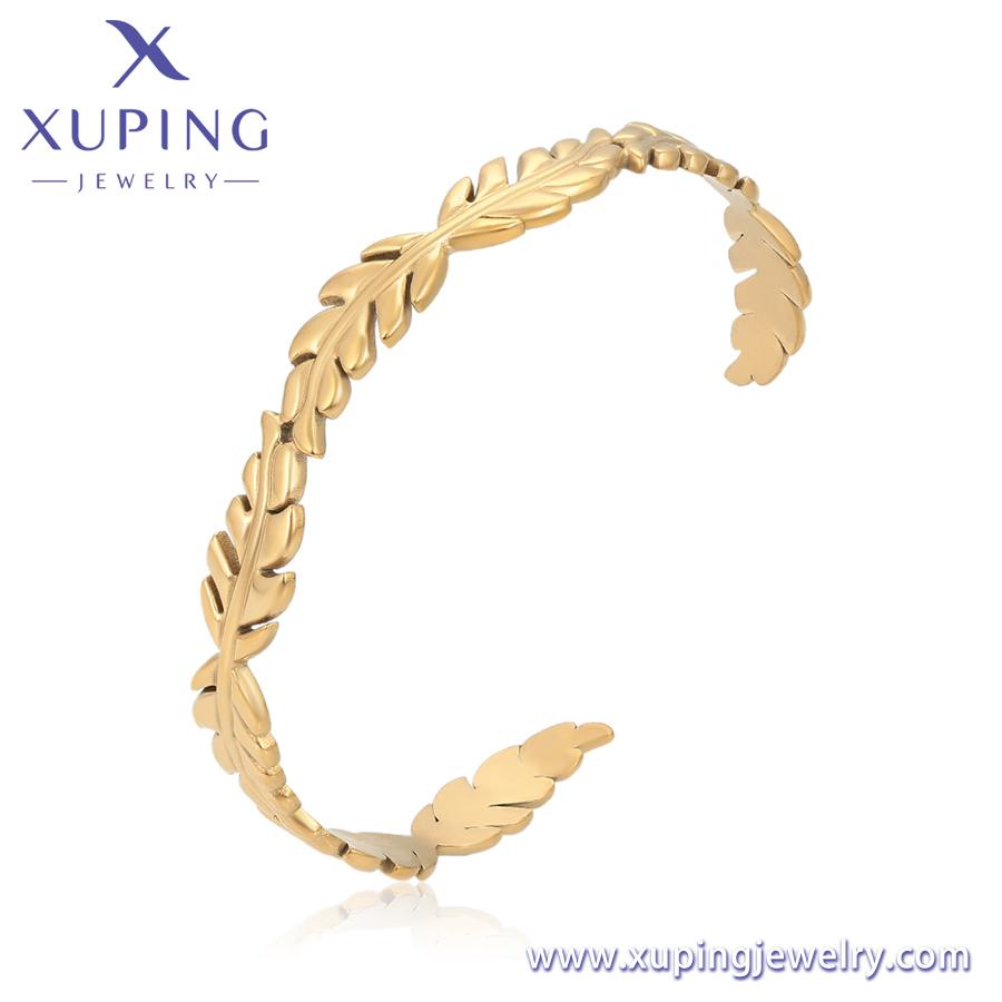 Brazalete de hoja minimalista al por mayor
